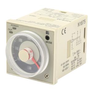 H3CR-A8 Time Delay Timer Switch 1.2S-300H Digital Delay Off Timing Relay 8-Pin Knob Control 100-240VAC 100-125VDC