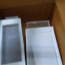 IRIS USA 2-Pack, 6 Qt. Small Stacking Drawer Storage Organizer, White