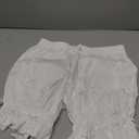 Toddler Girl Shorts Ruffled Pumpkin Bloomers Shorts for Kids Workout Athletic, Size 2XL