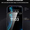 BENKS GlassWarrior Sapphire Screen Protector for iPhone 17 Pro 6.3 inch, 3D Curved Full Coverage Tempered Glass, Ultra HD Clarity, Anti-Fingerprint, Scratch & Shatter Resistant