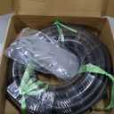 Nuanchu 33 Feet EPDM Dense Rubber Window Locking Gasket Fits 1/4" Glass and 1/8" Edge One Piece Locking System Gasket Weather Stripping Seal for Stationary Windows or Windshields