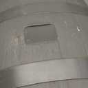 50-Gallon Rain Barrel with Brass Spigot, Flat Back Rain Water Collection Barrel, Walnut Color