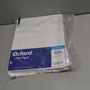 Oxford Loose Leaf Paper, 500 Sheets, College Rule Filler Notebook Paper, 8-1/2" x 11", 3-Hole Punched Fits 3-Ring Binders (62349)