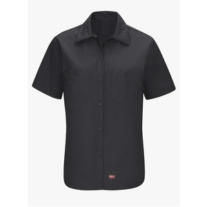 Red Kap Women's Short Sleeve Work Shirt with Mimix, M