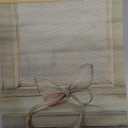 UNCDLV Pastel Coquette Bow Poster Hanger Frame, Light Pink Preppy Girly Canvas Wall Art, Coquette Room Decor, Watercolor Preppy Bow Wall Decor for Girls Bedroom Dorm Apartment, 12x16 Inch