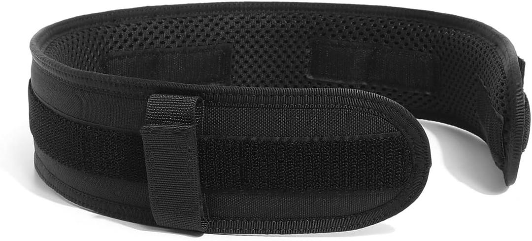 Belt Pad w/Loop Liner Waist Back Support for Heavy Duty/Tactical/Battle/Tool/Work Belt Comfortable Foam Cushion (M: 29.5")