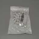 EXCEART 50Pcs Christmas Snowflake Buttons for DIY Crafts White Wooden Snowflake Buttons Embellishments Christmas Tree Ornaments for Winter Party Craft Sewing Home Decor