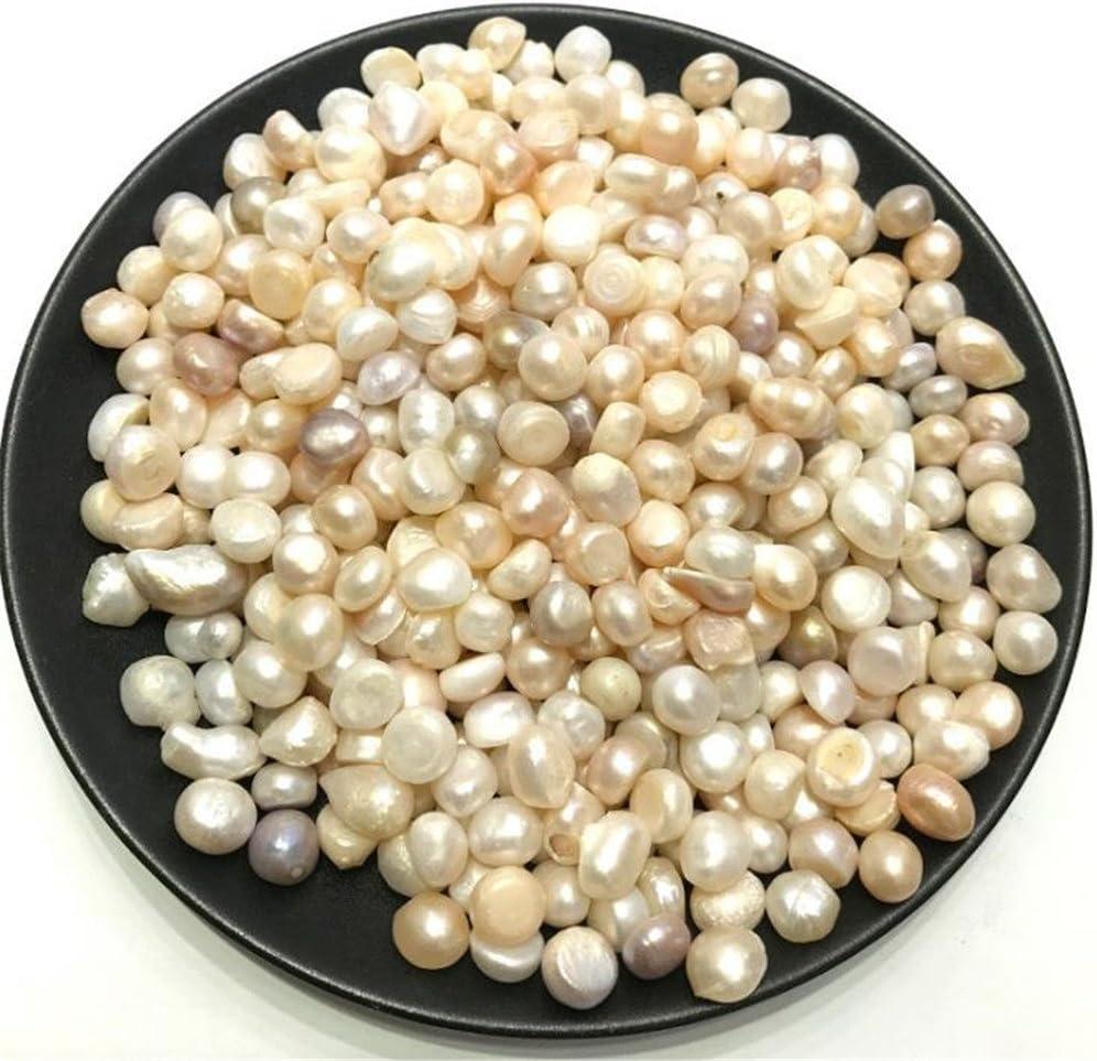 AITELEI 100g Natural Freshwater Pearl Oysters Loose Beads for Vase Fillers Party Wedding Decor DIY Craft Jewelry Making No Holes 7-10mm