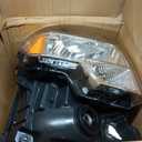 2009 2010 2011 2012 2013 2014 Ford F150 Pickup Headlight Assembly for 09-14 Ford F150 Clear Lens Chrome Housing with Amber Reflector Headlamp Replacement Left and Right PairW/O Bulbs