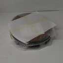 Round Side Table, Modern End Tables Living Room Furniture, Wood Nightstand Small Bedside Table, Unique Accent Tables