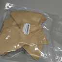 100Pcs Coffee Filters #4, Unbleached Natural Coffee Filters 8-12 Cup, Disposable Coffee Filters, 4 Cone Paper Compatible with Ninja Coffee Maker, Pour Over and Drip Coffee Maker