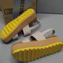 Lovee Cosee Platform Water Sandals for Women Chunky Wedge Lug Sole Comfortable Waterproof Summer Walking Beach Shoes 9