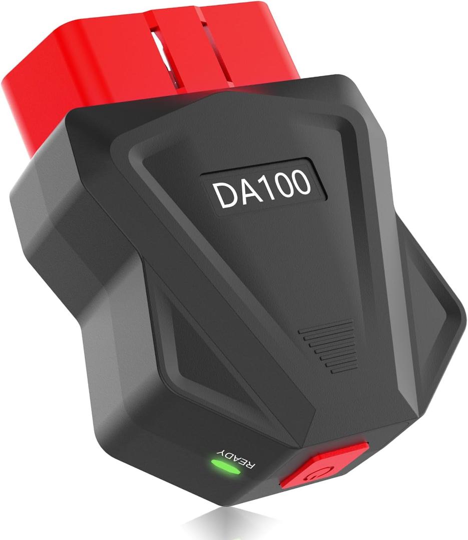 OBD2 Scanner Bluetooth for iOS iPhone Android with Power ON/Off Button to Save Car Battery OBDII Diagnostic Tool Read Clear Codes with Free App