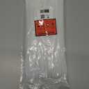 SHEEP&SHEEP White Zip Ties 12 Inch(100 Pieces), Heavy Duty Self-Locking Nylon Cable Ties, 120LBS Tensile Strength, Ideal for Indoor & Outdoor Use