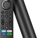 Replacement Remote Control for Fire AMZ Smart TV Stick(2nd/3rd Gen),TV Cube,TVs Stick 4K/Lite/4K Max, for Smart TV (3rd Gen), and for Insignia/Toshiba Smart TVs