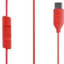 Skullcandy Jib USB-C Wired Earbuds with Noise Isolating Fit, in-Line Microphone Call and Track Control for iPhone Android, Ear Gel Sizes Included for Custom Fit - Plasma