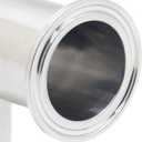 1.5" Tri Clamp Tee 38mm Pipe OD 3-Way Stainless Steel 304 Sanitary Fitting Fit 50.5mm Ferrule