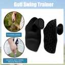 2 x Golf Training Grip Aid, Golf Swing Trainer Tool Posture, Golf Swing Trainer Grip Pad, Golf Grip Training Aid Improve Swing Accuracy