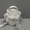 4 Pieces Rustic Flower Baskets for Weddings Western Flower Basket for Anniversary, Wedding Banquet Party Supplies(Delicate Style)