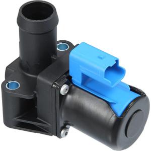 No.BM5Z-18495-C/HVAC Heater Control Valve for Ford Fusion SE 1.6T 13-14 for Ford Fiesta ST 1.6T 14-19 / Heater Water Valve/Durable/Plastic / 1 Pc/Black