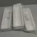 Drawer Organizers Set,Expandable Drawer Organizer Trays,Drawer Organizer Bins for Bedroom,Bathroom, Kitchen, Office (White,4pack)