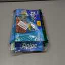 Ziploc Quart Food Storage Freezer Bags, Stand-Up Bottom, Easy to Fill, 60 Count (Packaging May Vary)