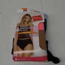 Hanes 6 hi cuts microfiber underwear 6/M