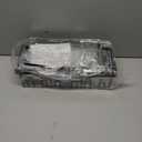 EUDELE Adhesive Shower Caddy, 5 Pack Rustproof Stainless Steel Bath Organizers With Large Capacity, No Drilling Shelves for Bathroom Storage & Home Decor (Black)