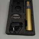 Secura Electric Wine Opener, Automatic Bottle Corkscrew Opener with Foil Cutter, Rechargeable (Champagne Gold)