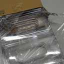 LARGER Compartment - Stackable Water Bottle Organizer Holder - for Stanley & Others' Large Tumbler - Clear Wine Rack, Cup Bottle Holder for Cabinet Home Countertop Fridge Pantry Shelf, 3 Tier Hold 9