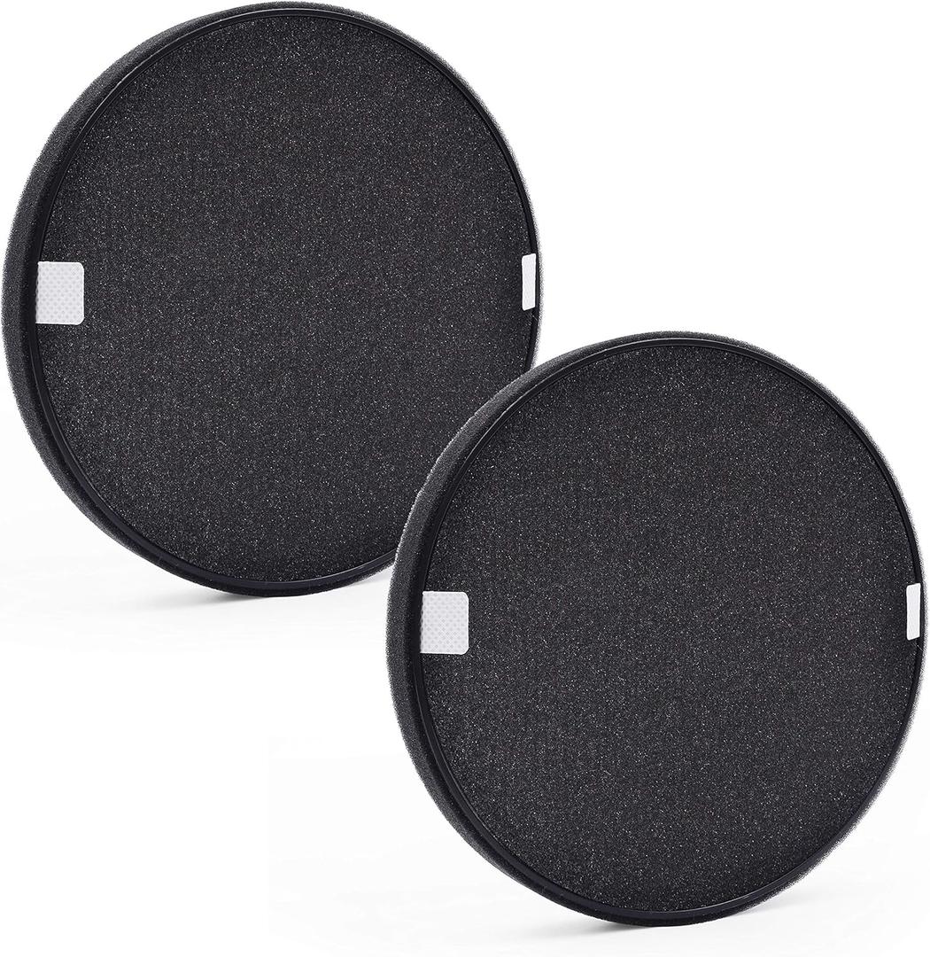 Halo Replacement Filter, Compatible with Pure Enrichment PureZone Halo Air Purifier PEAIRDSK, 2-in-1 Filter Set, 2-Pack