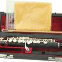 Segolike 1Set Piccolo Flute Instruments W/Wood Case Cleaning Cloth Screwdriver