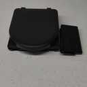 KINSPORY Camping Toilet, Portable Toilet for Adults & Kids, Foldable Potty & Outdoor Emergency Sanitation Products, Trash Can, Stool for Car Truck Camping Travel Hiking Fishing Long Trips (Deep Black)