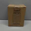 GiveBest Portable Electric Space Heater with Thermostat, 1500W/750W Safe and Quiet Ceramic Heater Fan, Heat Up 200 Square Feet for Office Room Desk Indoor Use, Silver