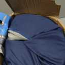 5 STARS UNITED Seat Cushion for Tailbone Pain Relief – Memory Foam Cushion for Coccyx, Hip, Sciatica & Post-Surgery Recovery – Wheelchair, Car, Desk, Gaming & Office Chairs, Blue, X-Large