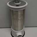 Sausage Stuffer Machine w/4 Stuffing Tubes, Meat Stuffer Sausage Filling, Homemade Manual Vertical Sausage Maker Tool Kit for Household Kitchen, 2.2 LBS Large Capacity