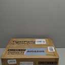 TigerParty Double Rods Clothes Rack for Hanging Clothes, Rolling Clothing Rack with Wheels, Freestanding Garment Racks with 2 Shelves for Bedroom Laundry Living Room, Black