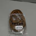 Feyart 40m/131ft 7mm Light Wood Wicker Repair Kit, PE Rattan Repair Kit for Wicker Chair Fixing, Patio Furniture Repair