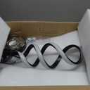 EIDISUNY  Pendant Light, 15W Spiral Led Pendant Light, 4500K Modern Pendant Lights Kitchen Island, Adjustable Height Pendant Light for Dining Room Bedroom Kitchen Island Cafe