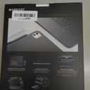 MAGEASY Cover Buddy for M5 & M4 iPad Pro 11" (2024-2025) - iPad Pro Case Compatible with Magic Keyboard for iPad Pro (M5 & M4), Enhanced Thickness & Heat Dissipation - New White (Leather 5.05)