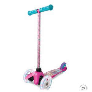 Barbie Tilt and Turn Light Up 3 Wheels Scooter