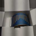 Smart Bird Feeder with Camera, 2.5K UHD Bird Feeder Camera Solar Powered, Sensitive AI Identification, Instant Alerts Capture Video, IP66 Waterproof for Outdoor, Ideal Gift, Blue