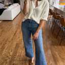 Springrain Cardigan Sweaters for Women Lightweight Knit Cropped Cardigan Button Up Solid Knitwear (Beige, XS)