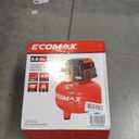 ECOMAX Pancake Air Compressor, 3 Gallon Portable Tank Oil-free, Quiet 110 PSI MAX Pressure and 1/3 HP