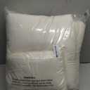 Love's cabin King Size Comforter Set Ivory, 7 Pieces King Bed in a Bag, All Season Bedding Sets with 1 Comforter, 1 Flat Sheet, 1 Fitted Sheet, 2 Pillowcase and 2 Pillow Sham