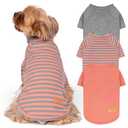 KYEESE 3Pack Dog Sweater, Soft Pet Sweatshirt Stretchy Pullover Dog Sweater for Dogs Girl Boy, Lightweight Fleece Pet Shirt Clothes with Sleeves, XL