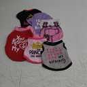 6 Pack Dog Clothes for Small Dogs Girl, Soft and Breathable Puppy Kitten Dog Shirts with Letters for Pet Cats, Summer Dogs' T-Shirts Apparel Sleeveless Vests for Chihuahua Yorkies (S)