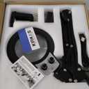 KIRKAS 12X Magnifying Glass with Light, Any Color Modes & Stepless Dimming LED Magnifying Lamp with Clamp, Hands Free Lighted Magnifier Glass Lens for Crafts Hobby Reading Painting Close Work