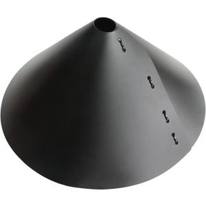 Kunjocy Wrap Around Squirrel Baffle, 16inch Bird Feeder Protects Hanging Bird Feeders & Poles, Durable, Not-Rust Plastic