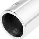 2Pcs Boat Bimini Top Fitting Deck Hinge Slide Cap Pipe Eye End Cap External Eye End Canopy Tube Boat Accessories (7/8" 22mm)